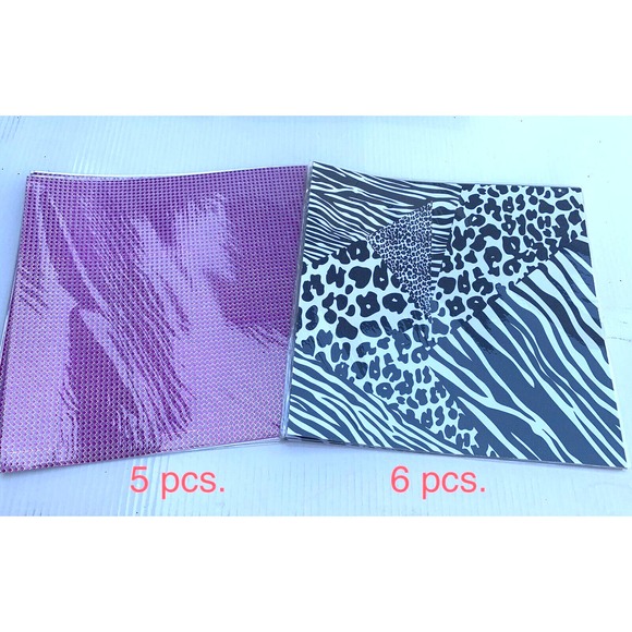 Recollections Glitter Foil Cardstock Paper Lot of 70 Pcs. 12x12 Crafts Scrapbook - Picture 6 of 12